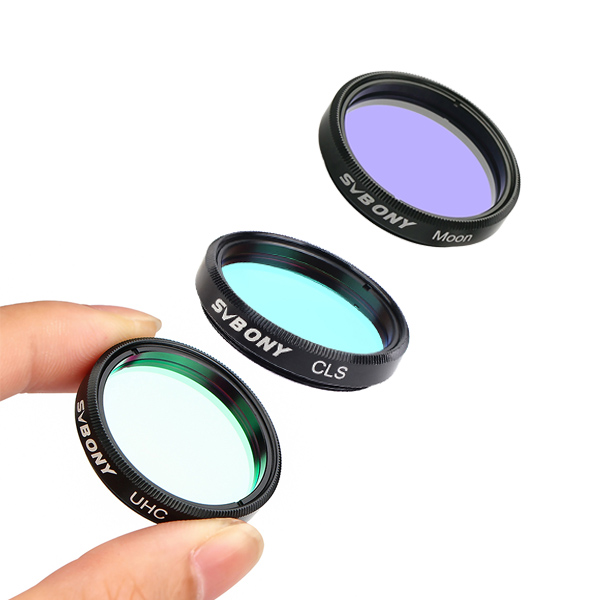 Set de filtros Svbony 1.25" Moon UHC CLS