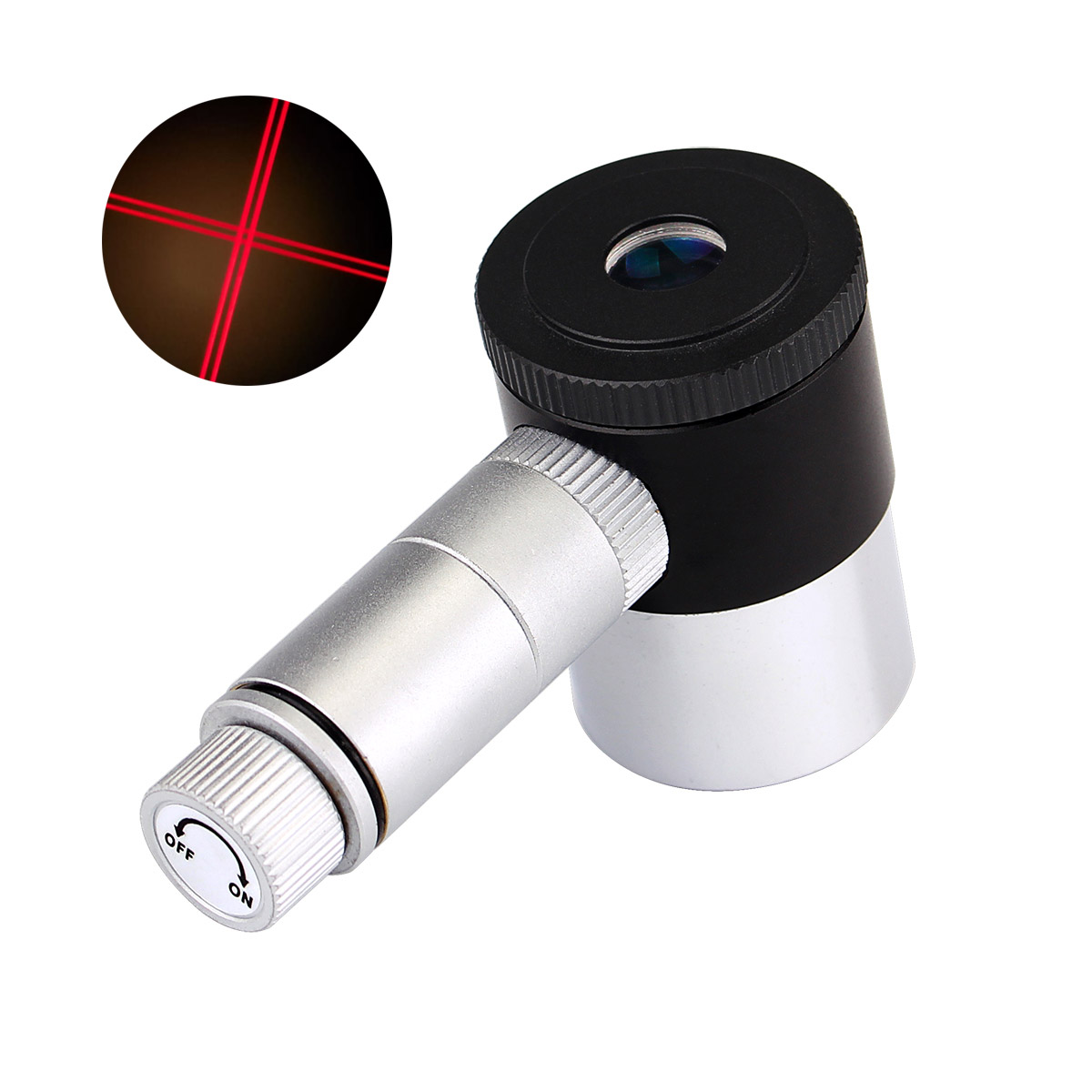 Ocular Plossl con retícula iluminada de 12,5mm y 1,25"